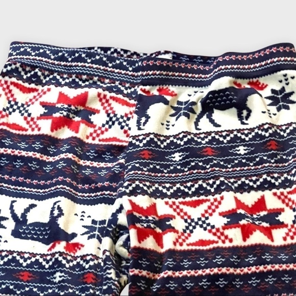 NO boundaries soft Blue and red moose leggings 
Size large (11-13) - Picture 3 of 6